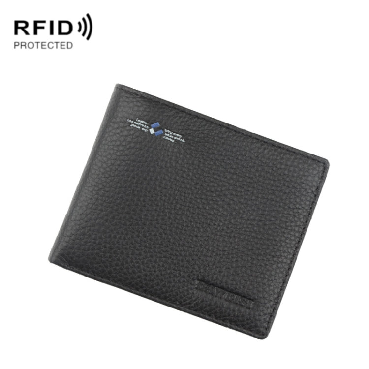 Baweisi A-6514-1 Men Casual Short RFID Wallet Multifunctional Card Holder