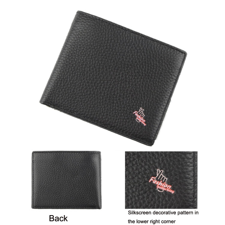 Baweisi A-65101-1 Men Casual Short RFID Wallet Multifunctional Card Holder