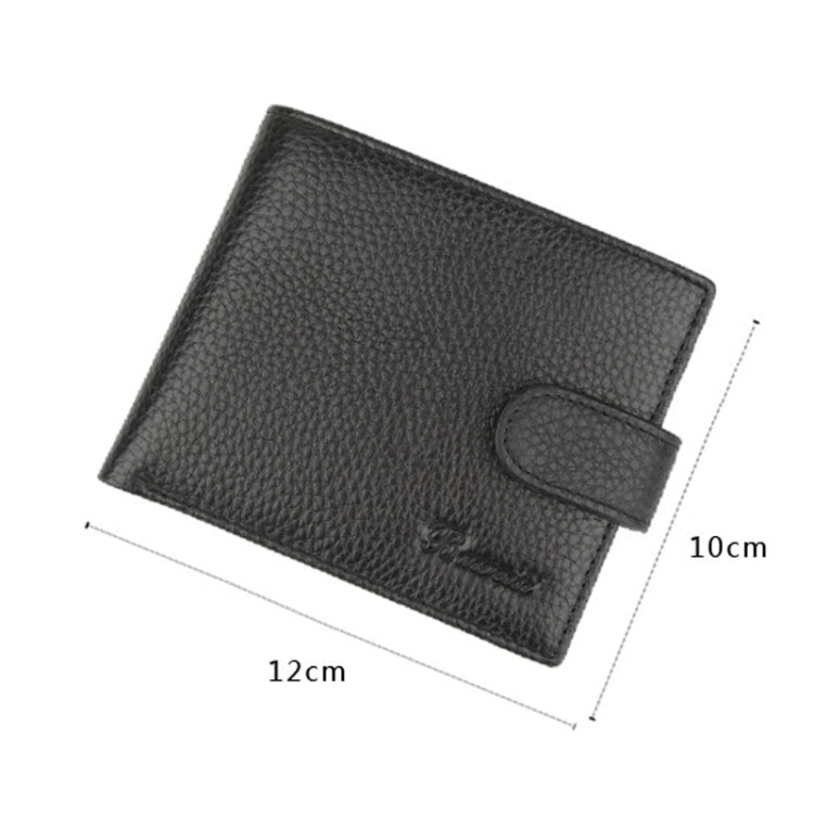 965020 Anti-Magnetic Anti-Theft RFID Short Business Men Wallet
