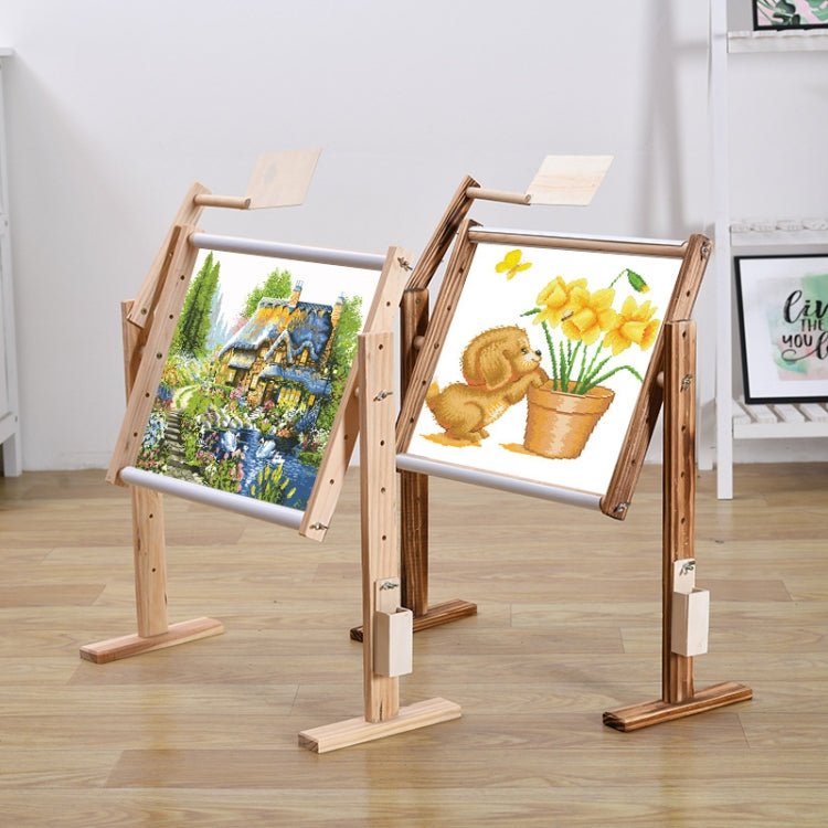 Benchtop Pine Adjustable Cross Stitch Stand