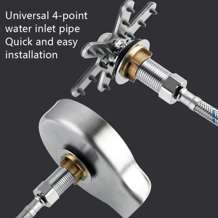 Automatic Faucet High Pressure Spray Washer, Style: 304 Stainless Steel