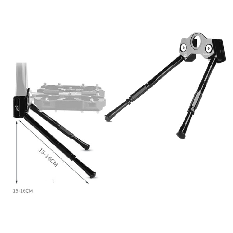 Adjustable Crank Bike Chainstays, Colour: Titanium Gold
