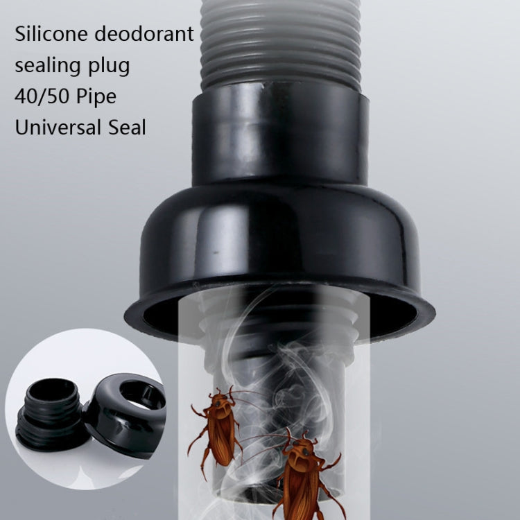 Household Deodorant Washbasin Water Pipe, Style: I White Flap Universal