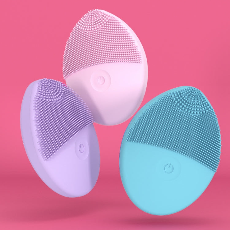 2 PCS Mini Silicone Cleansing Instrument Washing Face Brush