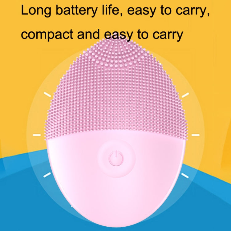2 PCS Mini Silicone Cleansing Instrument Washing Face Brush