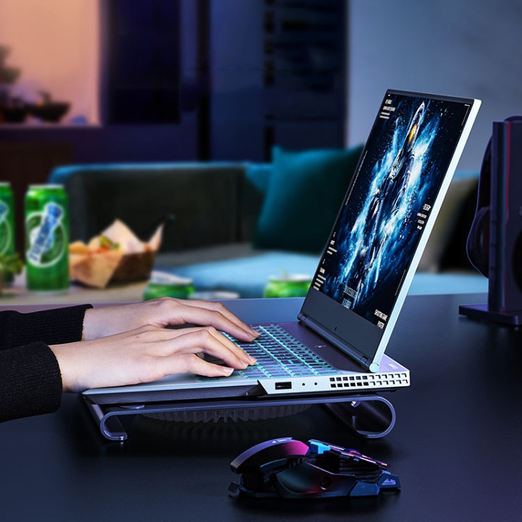 SSKY P21 Laptop Anti-slip Heat Dissipation Base(Silver)