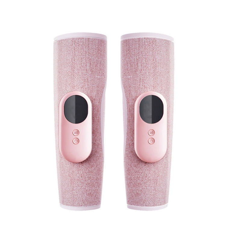 Home Constant Temperature Wireless Leg Massage, Style: Pink Double Hot Compress+Air Pressure+Vibration