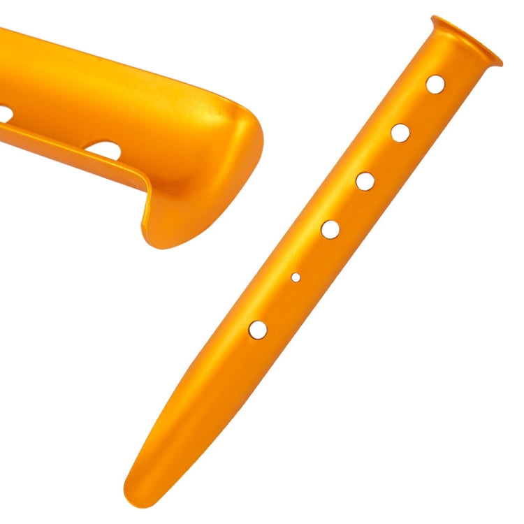 3 PCS Outdoor Camping Tent Aluminum Alloy Tubular Ground Nails