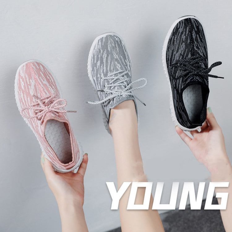 Ladies Spring Breathable Shoes Casual Shoes Sneakers, Size: 39