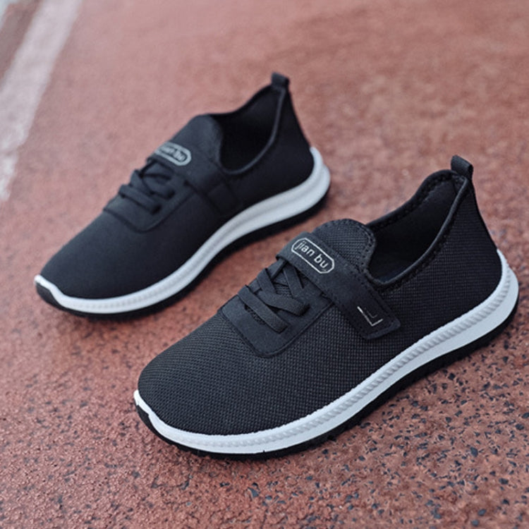Spring Elderly Shoes Cloth Shoes Non-slip Soft Sole Walking Shoes, Size: 40