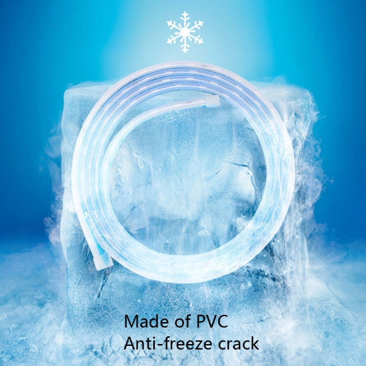 Car LED Streamer Decorative Hood Atmosphere Lights, Style: Monochrome Ice Blue Light