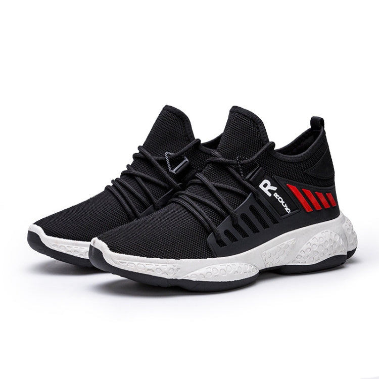 Outdoor Leisure Breathable Comfortable Flying Woven Shoes For Men, Size: 39