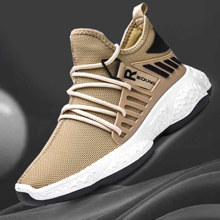 Outdoor Leisure Breathable Comfortable Flying Woven Shoes For Men, Size: 39