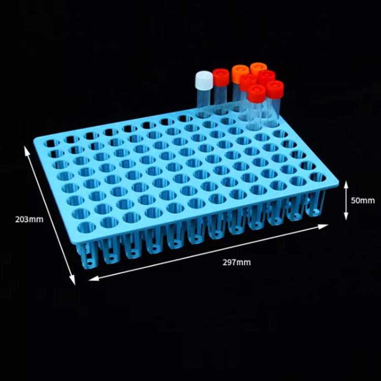 2 PCS Plastic Storage Rack Virus Sampling Tube Rack, Specification: 96-well