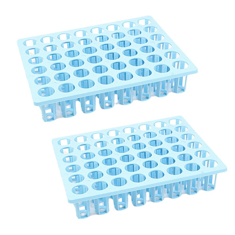 2 PCS Plastic Storage Rack Virus Sampling Tube Rack, Specification: 48-well