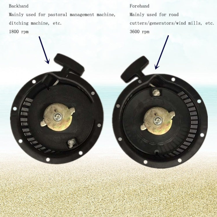 Verimental Trencher Pull-Off Gasoline Generator Accessories, Model: Opposite 1800 Turn