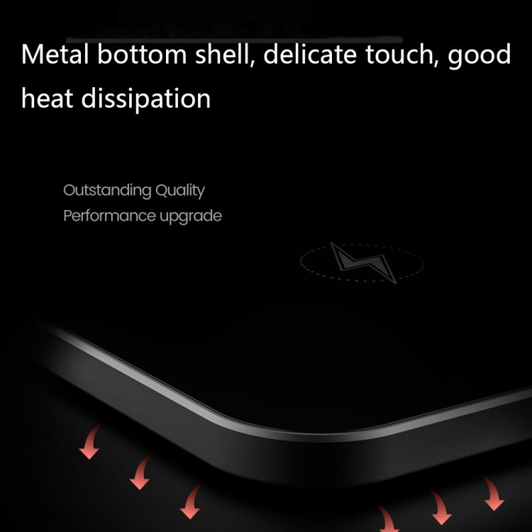 WX03 15W Desktop Mobile Phone Wireless Fast Charger(Tint Color)