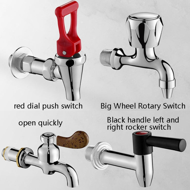 Insulation Bucket Faucet Accessories Milk Tea Water Mouth, Style: Fast Open Street Handle 4 Points