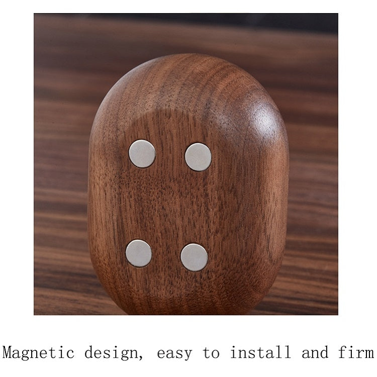 Suction Door Wind Chime Brass Wooden Doorbell Door Opening Reminder Pendant