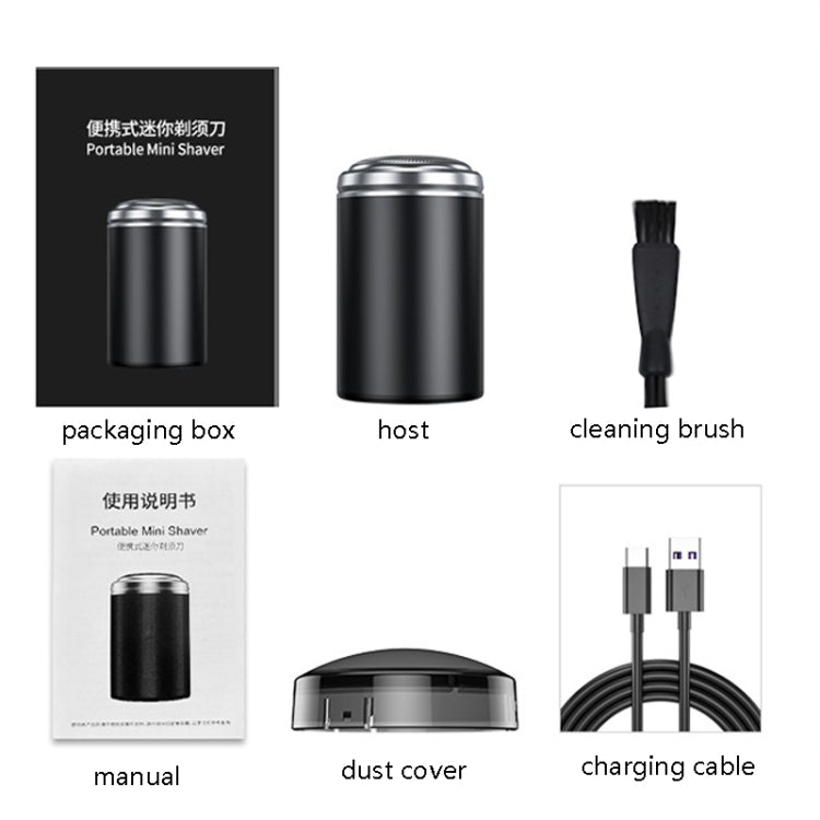 Travel Portable Shaver Electric Mini Charge Shaver Knife