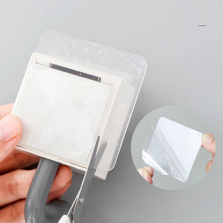 50 PCS Transparent Tape Sticker Strong Nano Tape ,Style: Square 60x60x0.3mm
