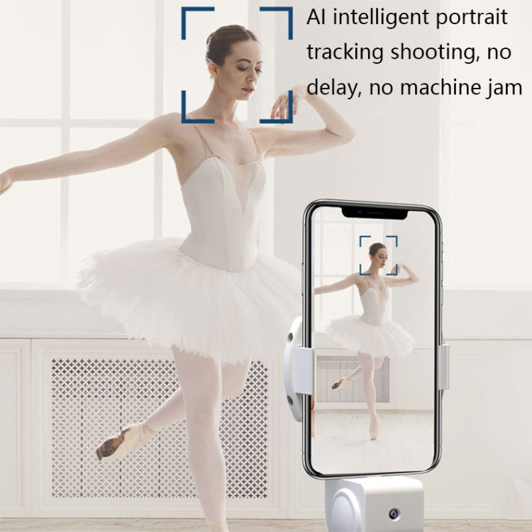 Q3 AI Intelligent Anti-shake 360-degree Tracking Gimbal(Space White)