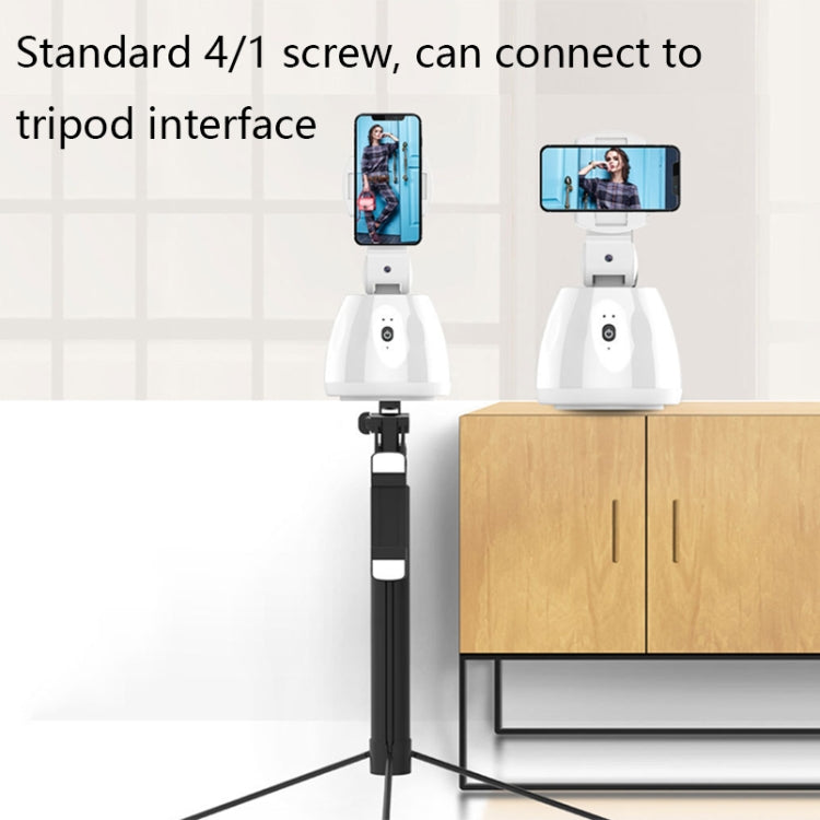 Q3 AI Intelligent Anti-shake 360-degree Tracking Gimbal(Space White)