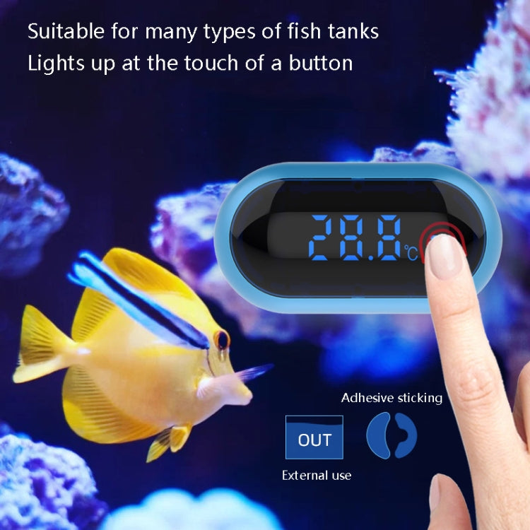 LED Digital High Precision Water Temperature Meter Reptile Electronic Thermometer