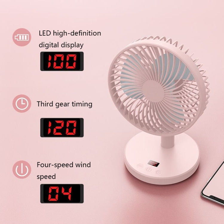 FS01 Desktop HD Digital Display Timing Fan