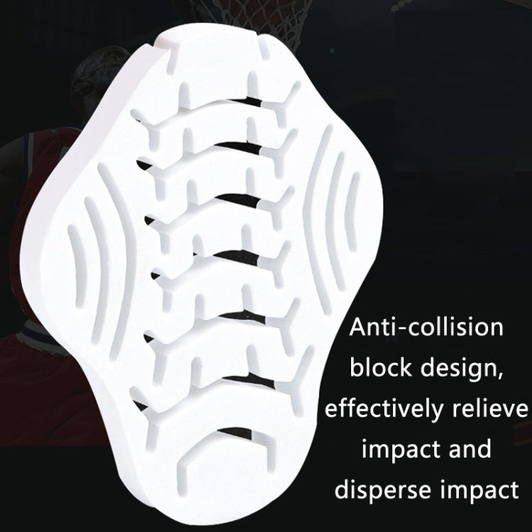 Outdoor Sports Honeycomb Anti-collision Compression Arm Guard, Color: M (White)