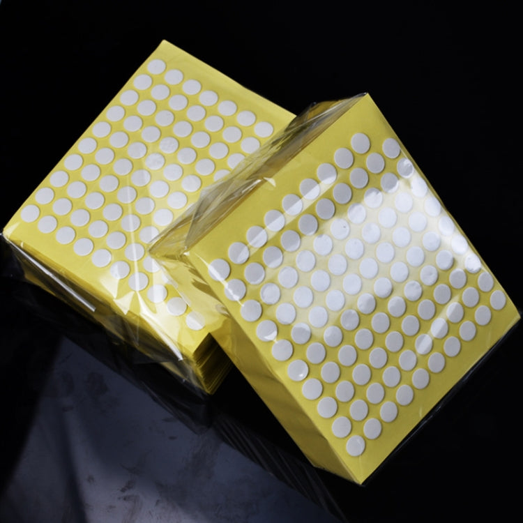 50pcs/sheet 18x0.8mm Round Transparent Double-Sided Adhesive Tape Waterproof Traceless Acrylic Glue