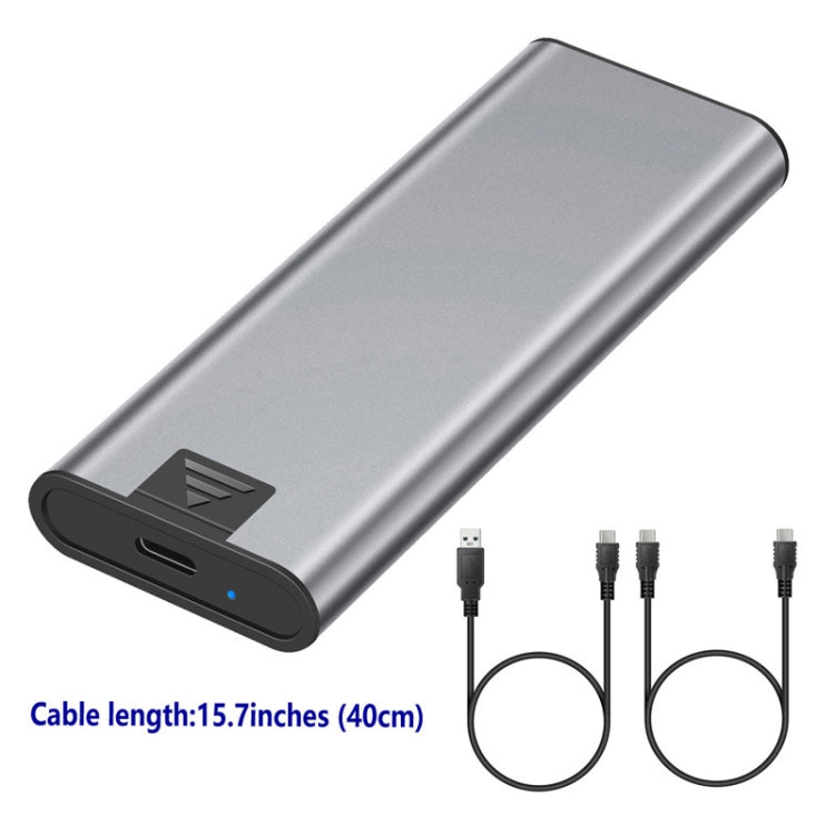 Type-C to Type-C M.2 NVME All-Aluminum Solid State Drive Enclosure