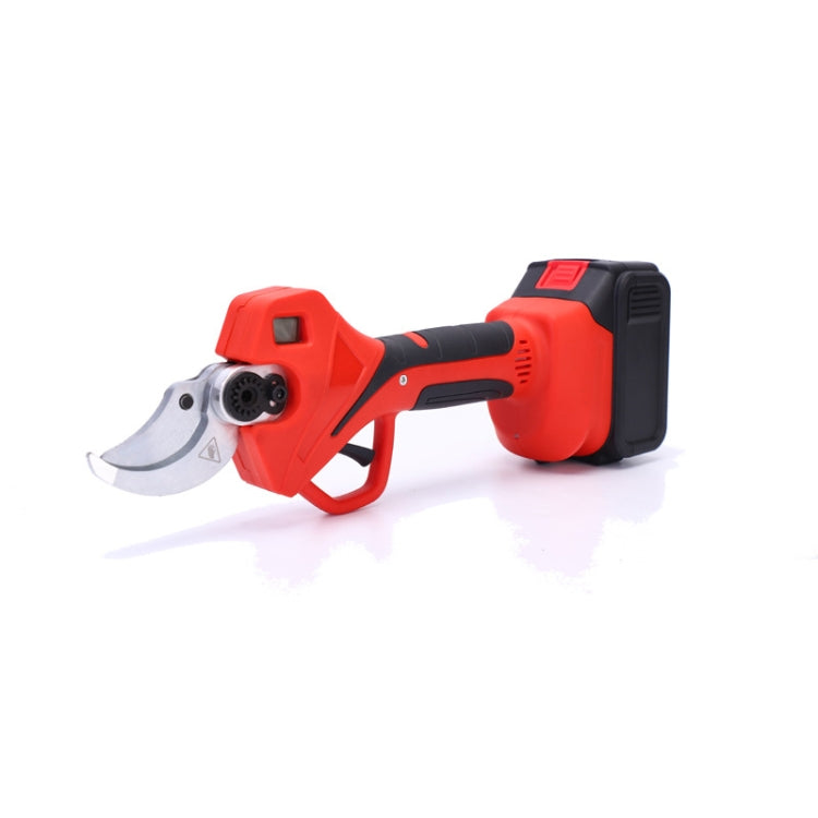 Handheld Electric Pruning Shears Gardening Fruit Tree Pruning Machine, Specification: 35mm Red Only Host