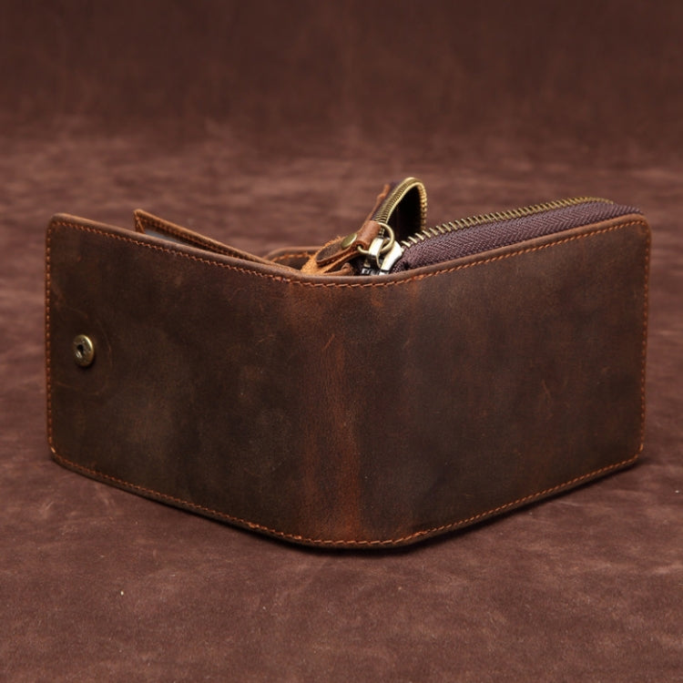 First Layer Cowhide Driver License RFID Card Holder
