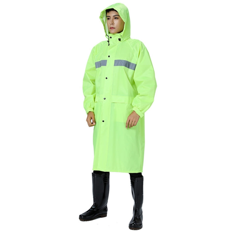 X18 Siamese Raincoat Outdoor Adult Reflective Riding Raincoat, Size: XXXXL