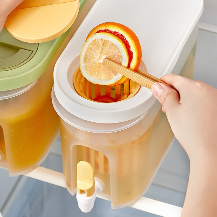 3.9L Refrigerator Cold Kettle Lemon Juice Kettle Summer Cold Water Bucket With Filter