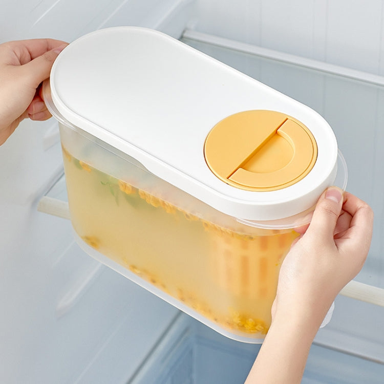 3.9L Refrigerator Cold Kettle Lemon Juice Kettle Summer Cold Water Bucket With Filter