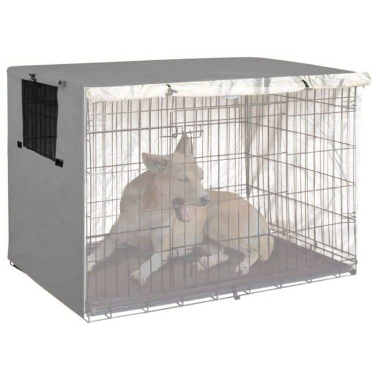 Oxford Cloth Pet Cage Cover Outdoor Furniture Dustproof Rainproof Sunscreen Cover, Size: 63.5x48x50cm