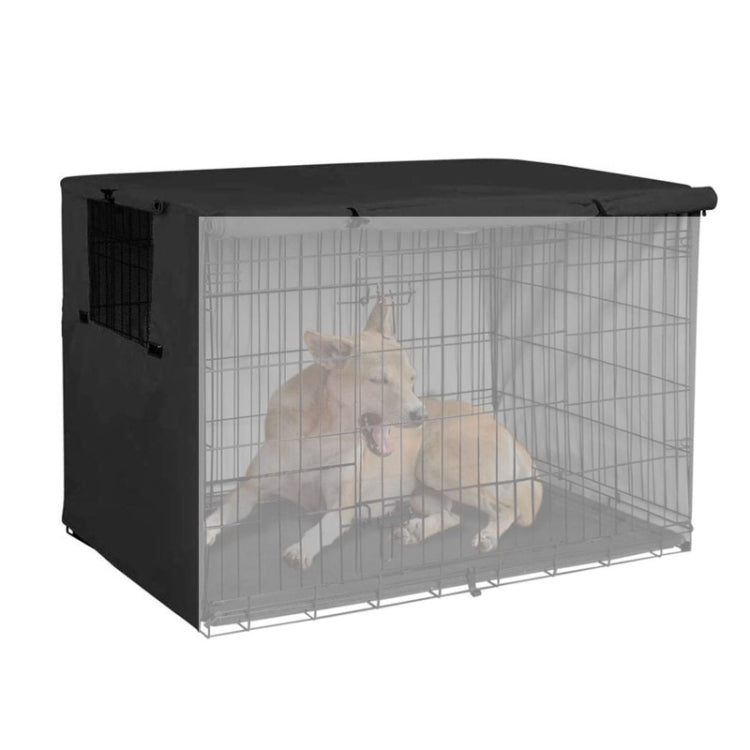 Oxford Cloth Pet Cage Cover Outdoor Furniture Dustproof Rainproof Sunscreen Cover, Size: 63.5x48x50cm