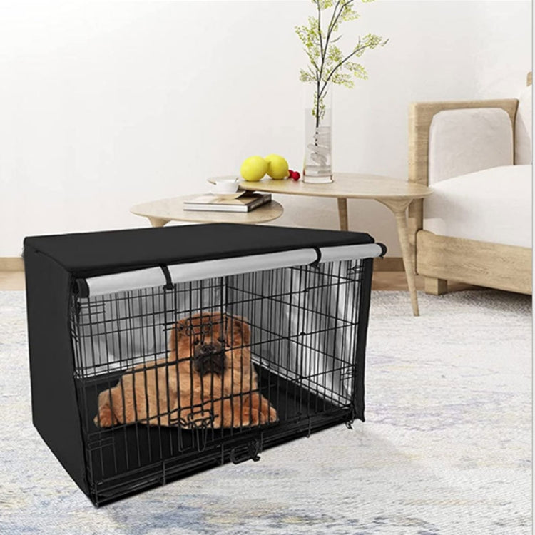 Oxford Cloth Pet Cage Cover Outdoor Furniture Dustproof Rainproof Sunscreen Cover, Size: 63.5x48x50cm