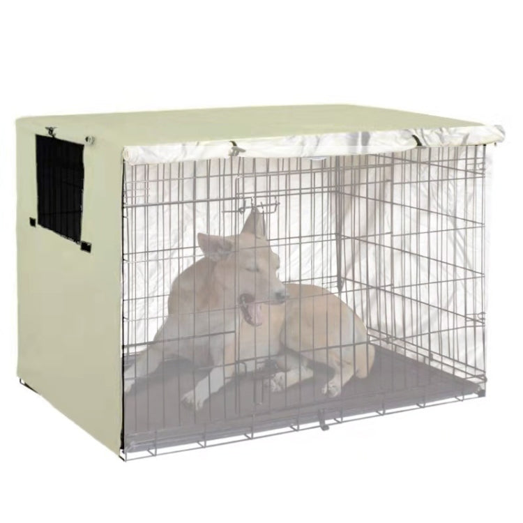 Oxford Cloth Pet Cage Cover Outdoor Furniture Dustproof Rainproof Sunscreen Cover, Size: 63.5x48x50cm
