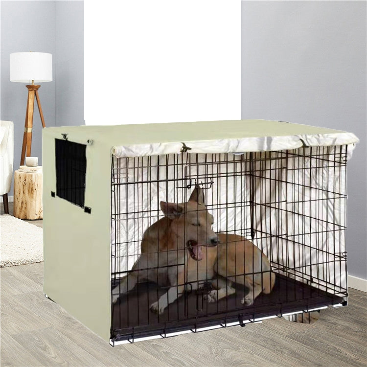 Oxford Cloth Pet Cage Cover Outdoor Furniture Dustproof Rainproof Sunscreen Cover, Size: 63.5x48x50cm