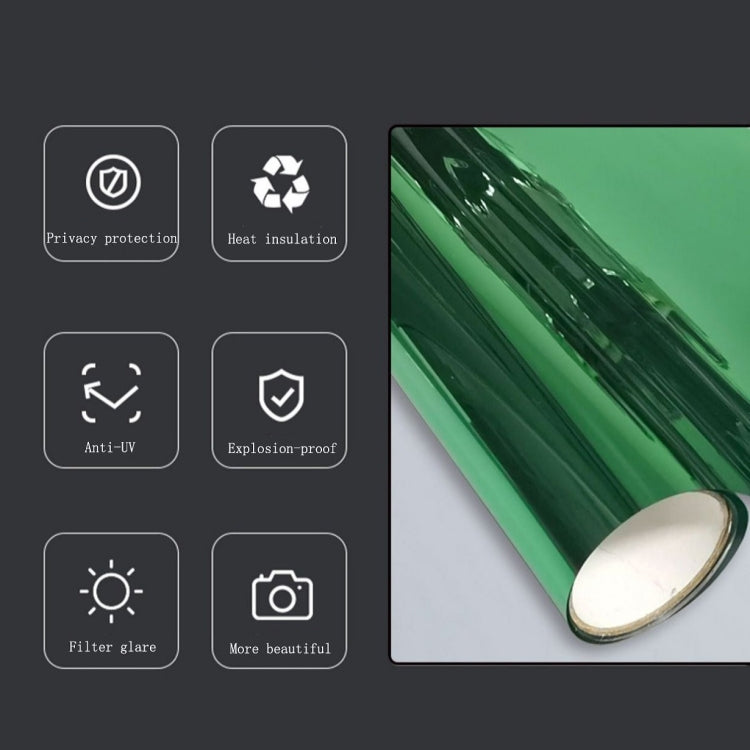 5 PCS Sunscreen Shading Film One-way Perspective Anti-peeping Glass Sticker, Specification: 30x100cm