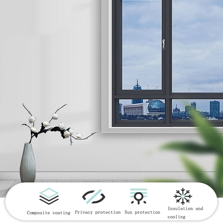 5 PCS Sunscreen Shading Film One-way Perspective Anti-peeping Glass Sticker, Specification: 50x100cm