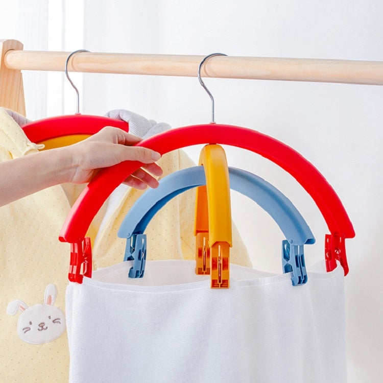 2 PCS Rainbow Drying Rack Wide Shoulder Seamless Rotating Drying Rack