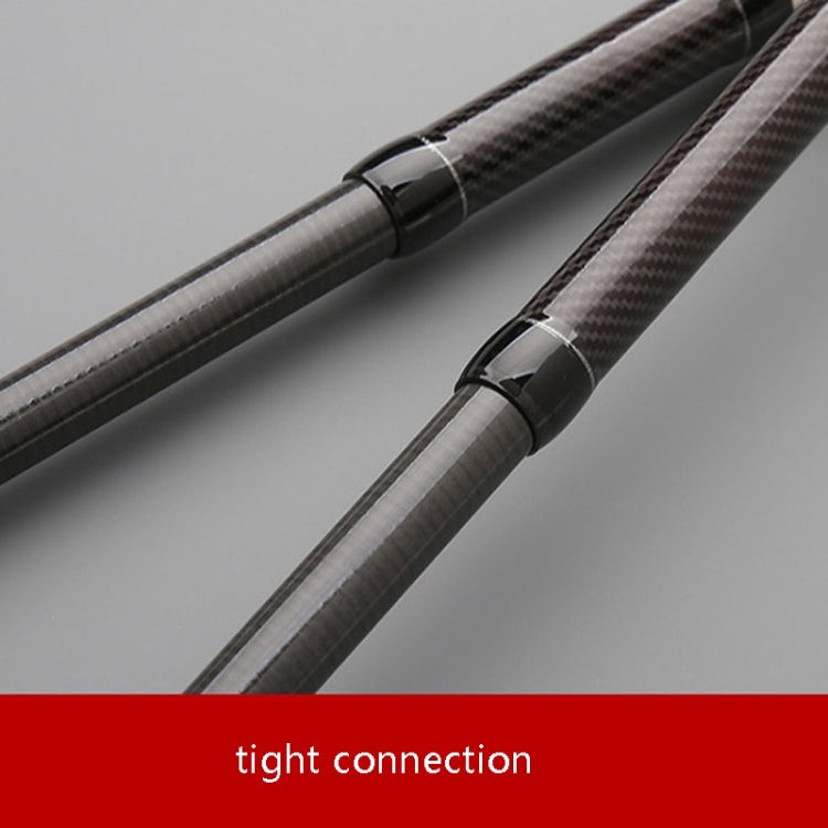 Telescopic Carbon Lure Rod Short Section Fishing Casting Rod, Length: 2.7m