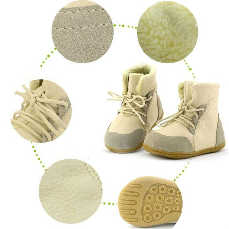 Children Warm Ski Boots Shoes Martin Boots, Size:27