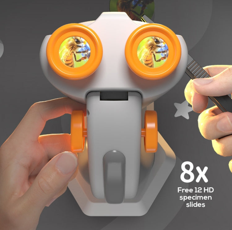 8X Magnifying Glass Children Film Observation Mirror Science Experiment Toys