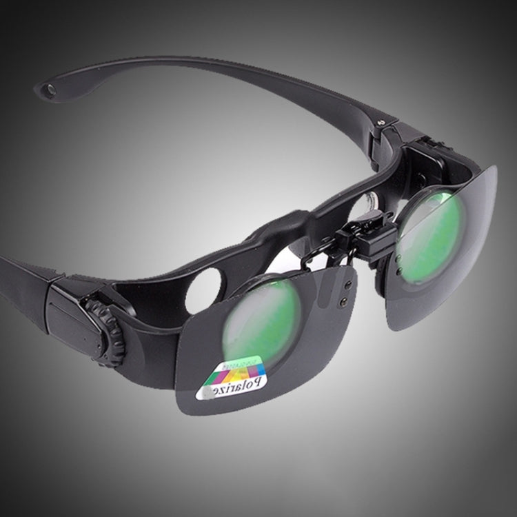 8x Fishing Binoculars Zoomable Telescope Glasses ,Style: Telescope+Red Clip