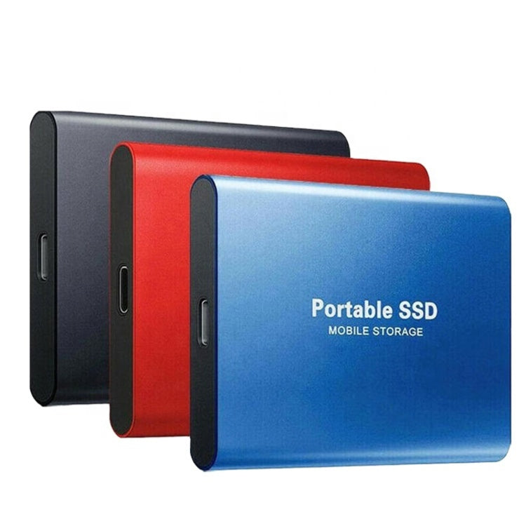 Mini Portable High Speed SSD Solid State Drive, Capacity: 500GB(Blue)